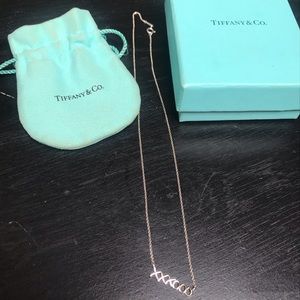 Tiffany & Co. necklace with original box and bag